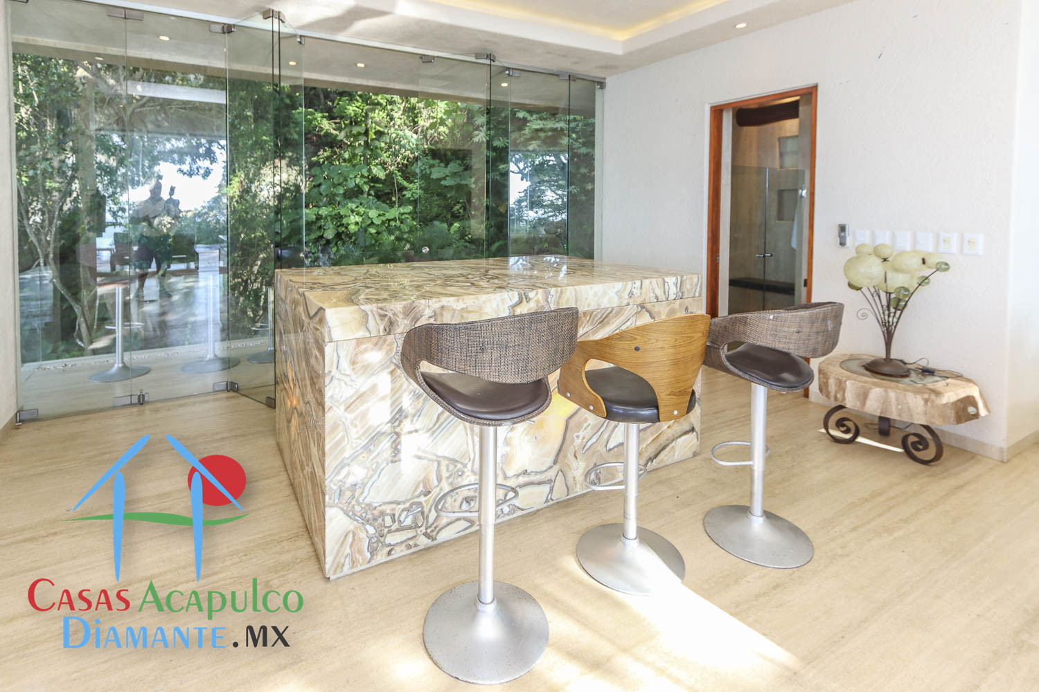 Villa Scarlet Bird - Sala - bar recepción 3